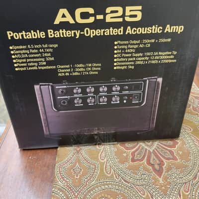 NuX AC-25 Portable Battery-Operated Acoustic Amplifier image 4