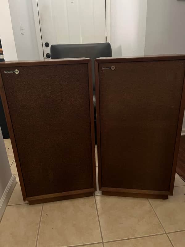 Vintage Rectilinear High Boy III Speakers Excellent Condition image 1