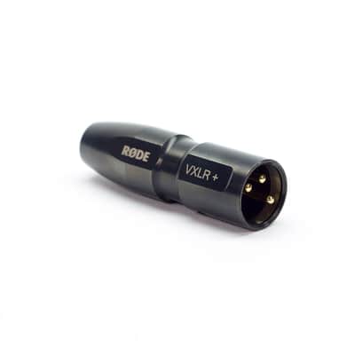 RODE VXLR+ 3.5mm TRS Female to XLR Male Adaptor with Power Converter