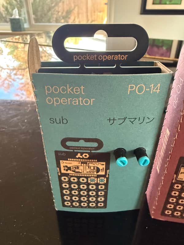 NEW Teenage Engineering PO-14 Pocket Operator Sub 2015 - Present - Black image 1