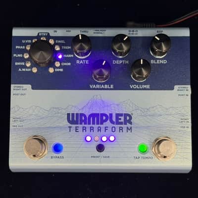 Wampler Terraform – Multi-Modulation – Excellent Condition – S/N 119877 – Original Box & MIDI Cable – Built in USA image 8