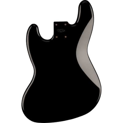 Genuine Fender Standard Series Jazz Bass Alder Body, Black image 3