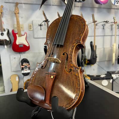 West Coast String Instruments Hand Carved Full Scale Phoenix Violin NM03 image 2