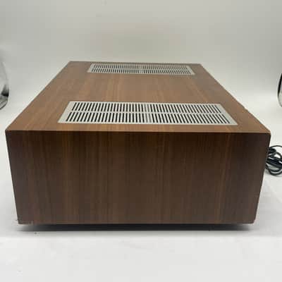 Yamaha CR-820 Natural Sound Stereo Receiver Wood Silver Face *RELAMPED WORKING image 6