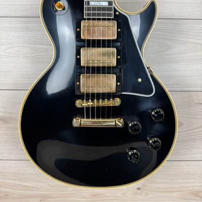 Gibson Custom 1957 Les Paul Custom Reissue VOS - Ebony 3-Pickup #222 image 1