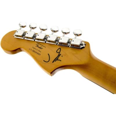 Squier J Mascis Jazzmaster Electric Guitar, with 2-Year Warranty, Vintage White, Laurel Fingerboard image 6