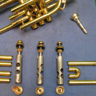 Roth Reynolds Cornet 1962 - Reconditioned Excellent - Case & Bach 7C Mouthpiece image 17