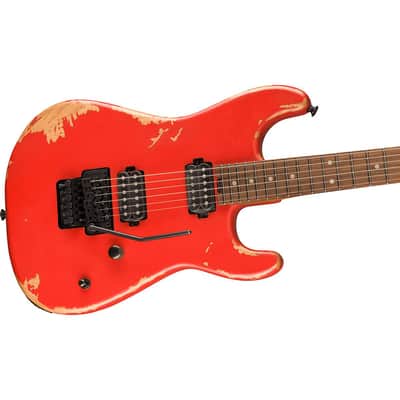 Charvel Charvel Pro-Mod Relic San Dimas Style 1 HH FR PF Electric Guitar, Pau Ferro Fingerboard, Weathered Orange image 4