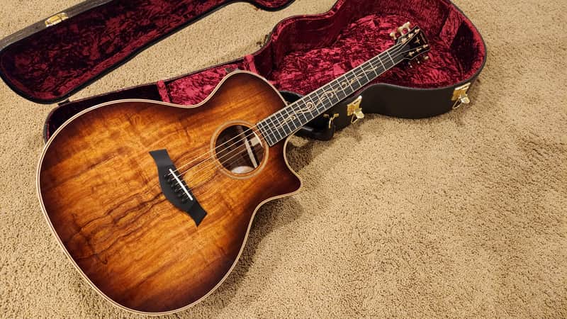 2023 Taylor K24ce - Natural. 2-Piece Back. Near Mint image 1