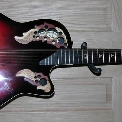 Ovation Adamas 1598MERB 12 String Acoustic Ruby Burst image 3
