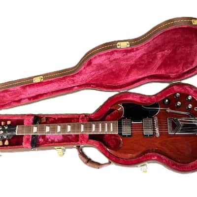 Gibson SG Standard 61 With Sideways Vibrola 2022 - Vintage Cherry image 7