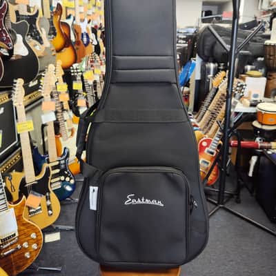 Eastman E3 OM-E Acoustic Electric Guitar w/ Gig Bag - Natural Satin image 6