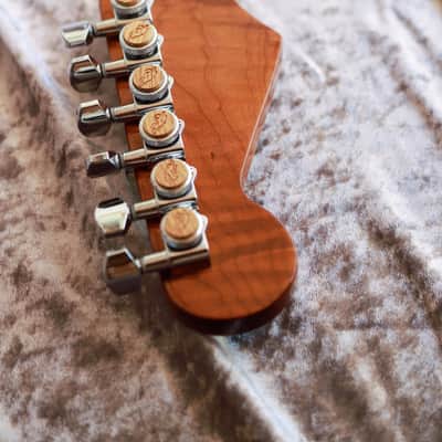 GB Liuteria Traditional Strato Vegatrem - Camphor burl image 20