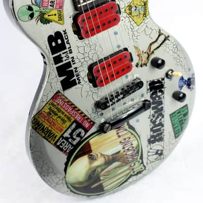 Custom Painted, Upgraded and Relic'ed ESP LTD EC-10 Electric Guitar image 3