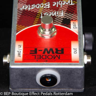 BSM RW-F Treble Booster s/n 4210 tribute to the sound of Ronnie Wood image 7