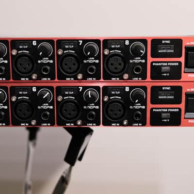 Behringer Ultragain Digital ADA8200 8-Channel Mic Preamp with AD/DA Converter 2025 2pcs image 3