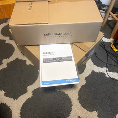 Solid State Logic The Bus+ Stereo Rackmount Compressor 2022 - Present - Black image 3