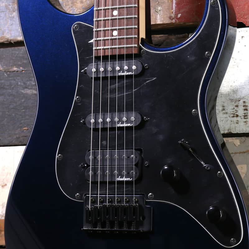 1990's Jackson PS1 Performer HSS Blue Metallic Made In Japan | Reverb