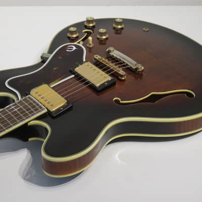 80's Epiphone Sheraton Matsumoko Japan in Antique Sunburst - Superb! image 7