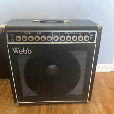 Webb 614-e pedal steel amp image 1
