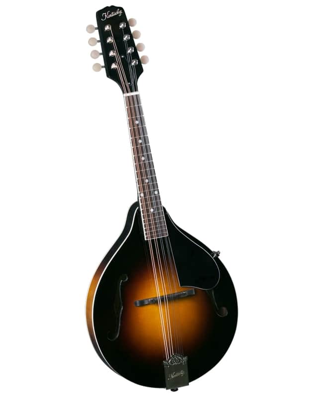 Kentucky KM-150 Standard A-Model Mandolin WITH Premium Kentucky Deluxe Gig Bag - Vintage Sunburst KM150