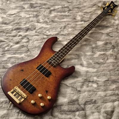 Dean Jeff Berlin Player Signature - Trans Brazilia Burst - 2010s - Dual Humbuckers - Active - 4-String Bass image 2