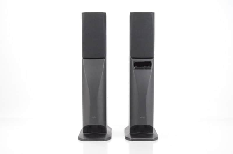 Sony SA-VA55 Floor-Standing Active Powered Speaker Pair w/ Link Cable #33976 image 1