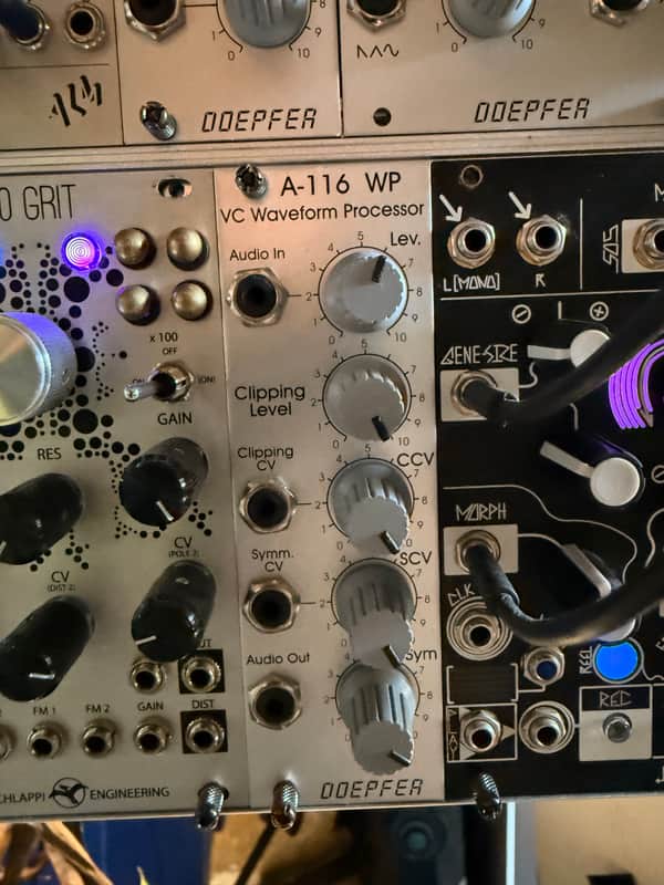 Doepfer A-116 WP Voltage Controlled Waveform Processor 2010s - Silver image 1