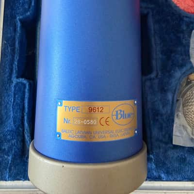 Blue Bottle Tube Mic with B6 Capsule 2010s - Blue image 4