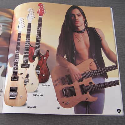 Washburn Catalog  1996 - Excellent condition! Dimebag, Nuno, Hagar, etc. image 18