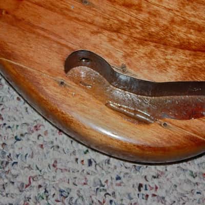 1970 1971 1972 LEFTY left-handed lefty Fender Precision bass body refinished 4 lb 3 oz image 5