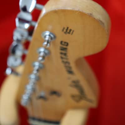 1978 Fender Mustang Natural w/ Original Hardshell Case Rare Vintage CBS Collector image 17