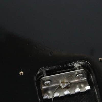 1989 Vintage Squier Fender Stratocaster Factory Black BODY Made in USA Strat 1980s image 17