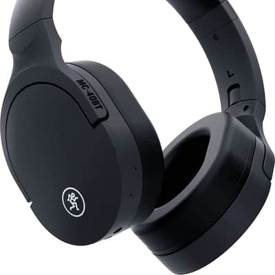 Mackie MC-40BT Wireless Headphone | Wireless Closed-back Headphones with Bluetooth | Built-in Microphone | Touch Controls | 30-hour Battery | Carrying Case image 2