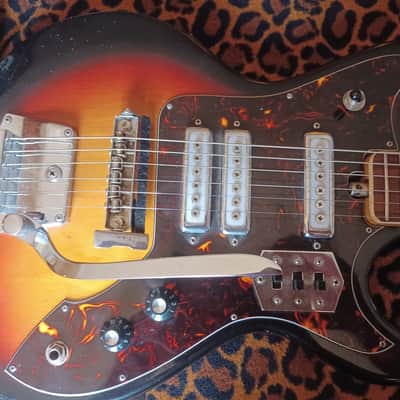 Telestar Teisco 5003 1960s - Sunburst image 5