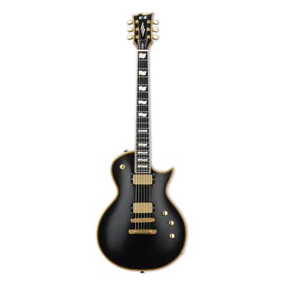 ESP E-II Eclipse DB Electric Guitar - Vintage Black image 2