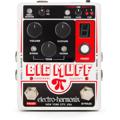 Electro-Harmonix Big Muff Pi Hardware Plugin Pedal, Open Box (Very Good) image 1