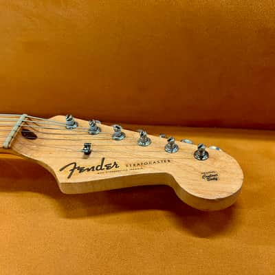 Fender Stratocaster with Old & Original Maple Neck 1959 - Sunburst Very Old Refin image 8
