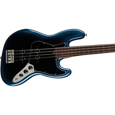 Fender American Professional II Jazz Bass FL RW (Dark Night) - 4-String Electric Bass image 3