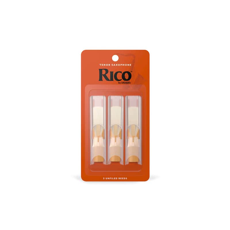 Rico by D'Addario - RKA0325 - Tenor Saxophone Reeds - 2.5 Strength - Pack of 3 image 1