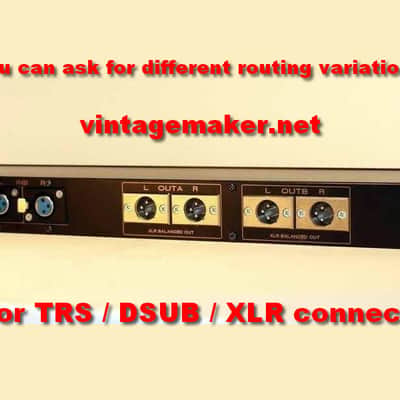4 in 4 out - Studio Monitor Controller - 1U Rackmount - XLR Stereo Balanced Speaker Switch image 3