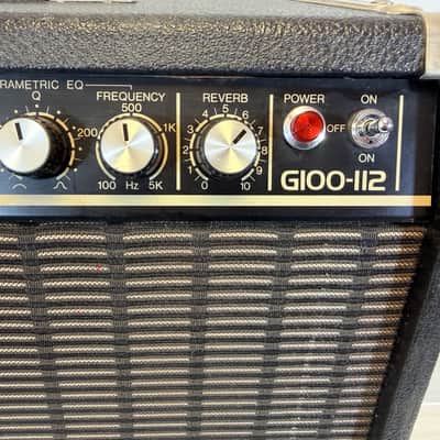 Yamaha G100-112 Vintage 100-Watt 1x12 Solid State Guitar Combo Amp Made in Japan Early 1980's image 2