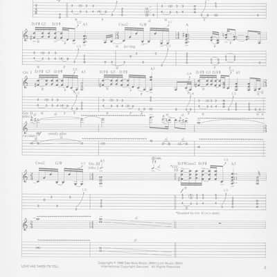 Cherry Lane Love Has Taken it's Toll Guitar/Vocal with tablature image 2