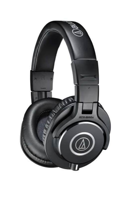 Audio Technica ATH-M40X Extemded Response Monitor Headphones image 1