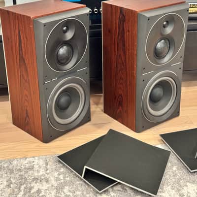 RARE Bang & Olufsen Beovox S 80.2 Speaker Pair FULLY RESTORED NEW FOAM ! image 3