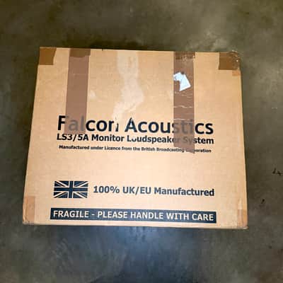Falcon Acoustics LS5/3 Monitor Loudspeaker Gold Badge 15 Ohm Burr Walnut image 10