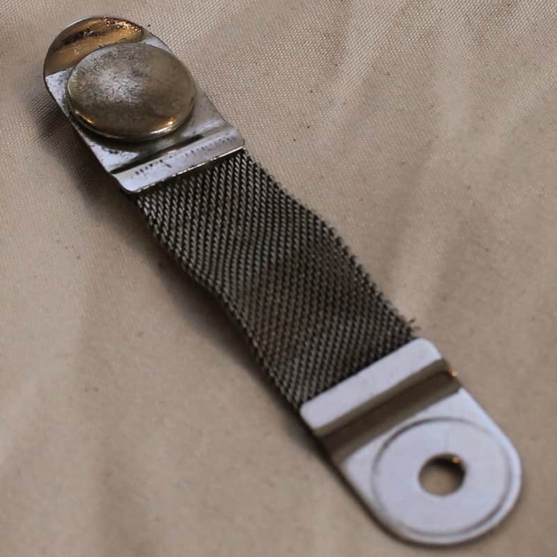 Accordion Replacement Part - Chrome Flexible Bellows Clasp (Single) image 1