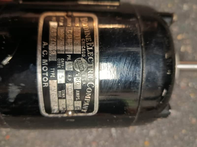 Bodine Electric Company NCH-14 1960 Engine for AG 440, 350, PT-6 and others image 1
