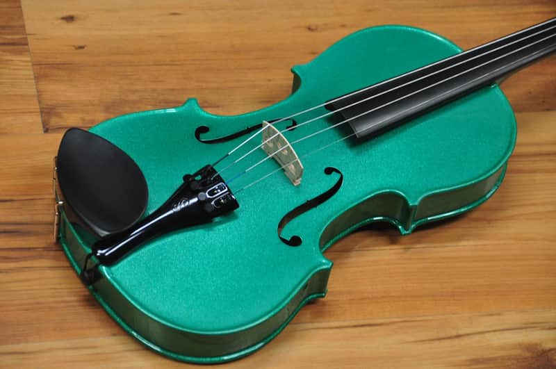 Stentor Harlequin Violin 4/4 Green Flake