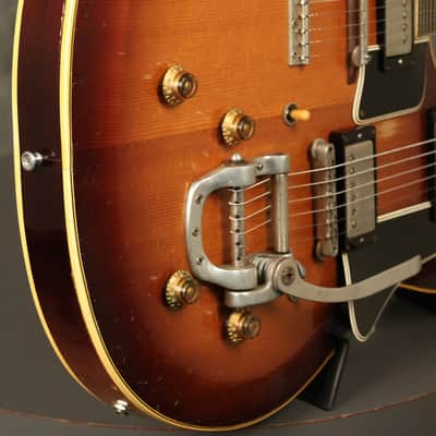 1959 Gibson Double Mandolin EMS-1235 Doubleneck w/factory Bigsby Sunburst image 13